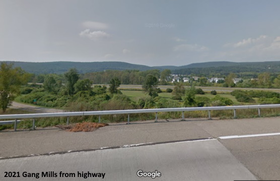 Gang Mills taken from Highway Image