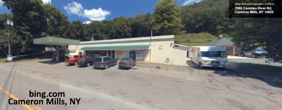 Cameron Mills Stop and Go with Gas Station