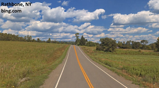 A country road in Rathbone