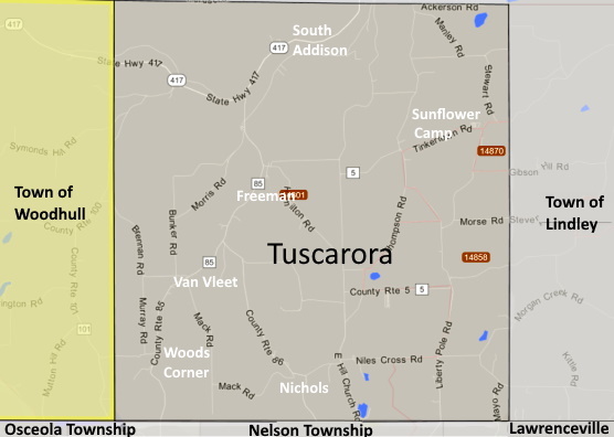 Tuscarora Boundry Map