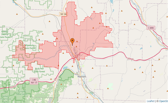 Arkport School District Area