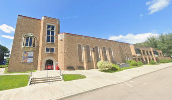 Canisteo School - side