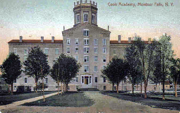 Cook Academy as it looked in 1943